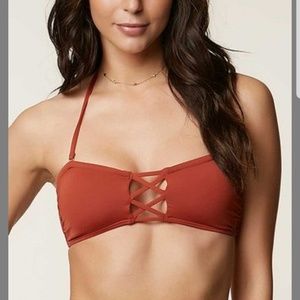 NWT Oneill Strappy Swim Top